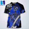 Iron Maiden World Tour Dates List 2025 Run For Your Lives Merchandise Two Sided Zip Hoodie Shirt