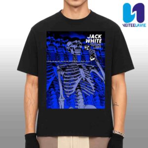 Jack White Night 2 Concert Poster With Dog Party In Sacramento CA On May 27 2025 At Channel 24 Merchandise Unisex T-Shirt