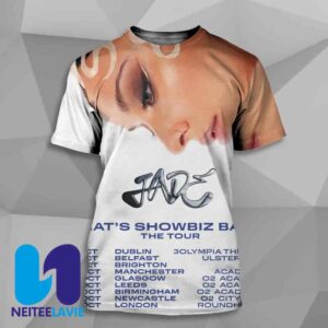 Jade That’s Showbiz Baby The Tour 2025 Tour Dates In UK EU On October All Over Print Unisex T-Shirt