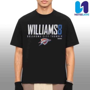 Jalen Williams Oklahoma City Thunder 500 Level Elite Player 2025 Unisex T-Shirt