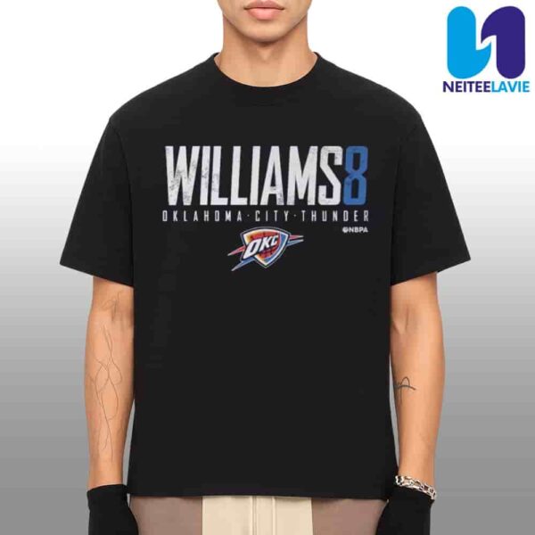Jalen Williams Oklahoma City Thunder 500 Level Elite Player 2025 Unisex T-Shirt