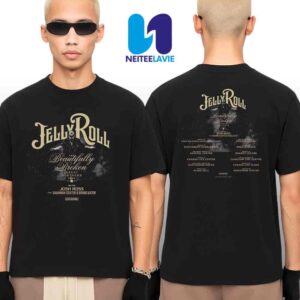 Jelly Roll The Beautifully Broken Great Northern Tour Dates 2025 In Canada Fan Gifts Two Sides Classic T-Shirt