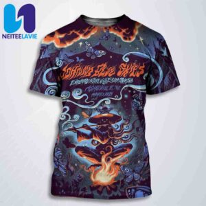 Johnny Blue Skies In Asheville NC On May 21 2025 At Harrah Cherokee Center All Over Print T-Shirt