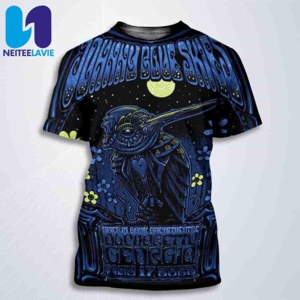 Johnny Blue Skies May 17 At Ameris Bank Amphitheatre 2025 All Over Print T-Shirt
