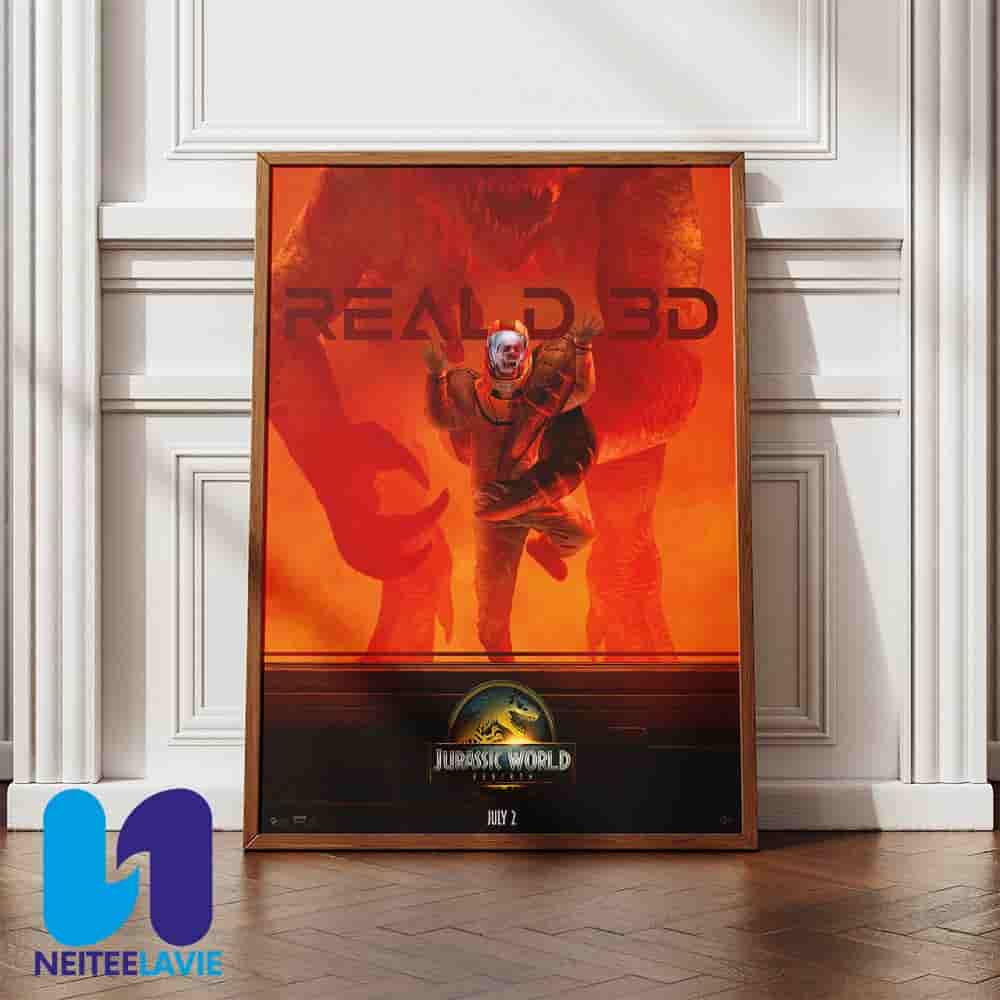 Jurassic World Rebirth Only in Theaters July 2 2025 Home Decor Poster Canvas Jurassic World Rebirth Only in Theaters July 2 2025 Home Decor Poster Canvas