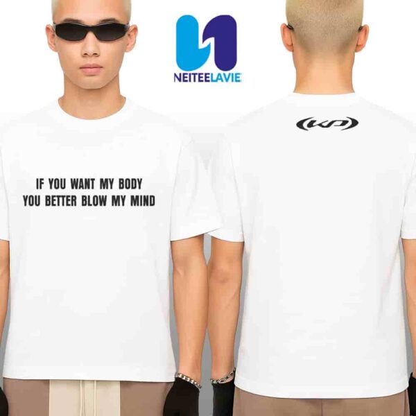 Katy Perry If You Want My Body Tee Collection The Life Time Tour 2025 Merchandise Fan Gift T-shirt
