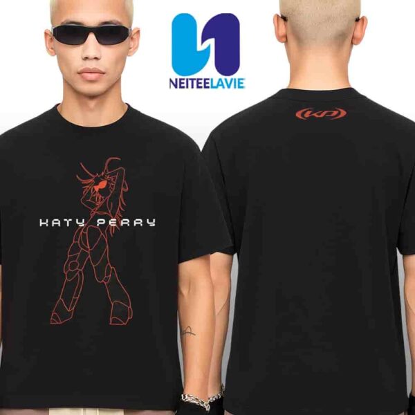 Katy Perry Outline Tee Collection The Life Time Tour 2025 Merchandise Fan Gift T-shirt