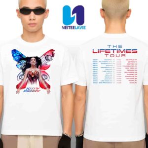 Katy Perry The Lifetimes Tour Butterfly Tee Collection The Life Time Tour 2025 Merchandise Fan Gift T-shirt