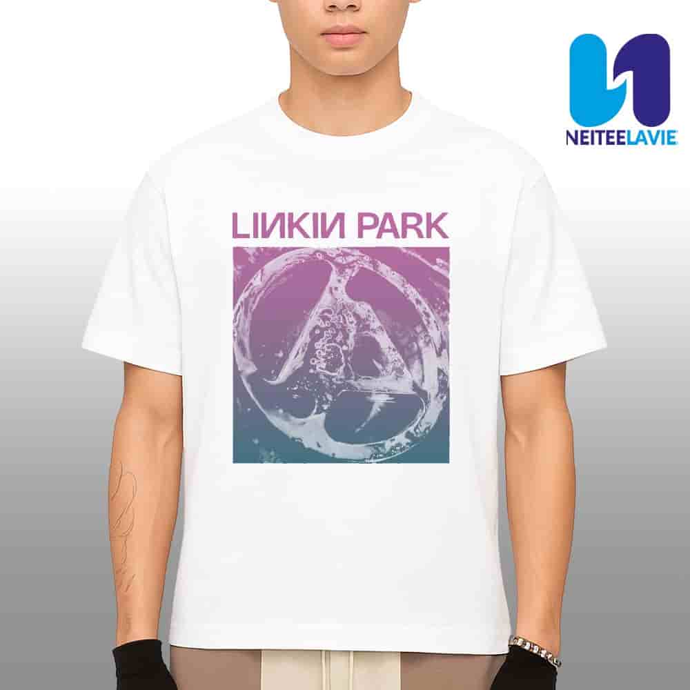 Linkin Park New From Zero Deluxe Edition Collection 2025 FZ Deluxe Gradient White Tee Linkin Park New From Zero Deluxe Edition Collection 2025 FZ Deluxe Gradient White Tee