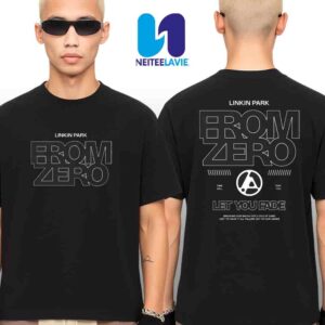Linkin Park New From Zero Deluxe Edition Collection 2025 FZ Let You Fade Black Tee