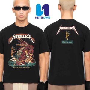 Metallica M72 Blacksburg Virginia Tech May 7 2025 No Repeat Weekend North American Tour Merchandise T Shirt