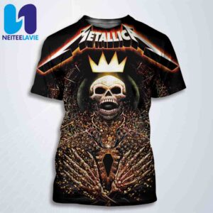 Metallica M72 Charlotte Pop-up Poster North American Tour 2025 In Charlotte NC On May 31st At Bank Of America Stadium All Over Print T-Shirt