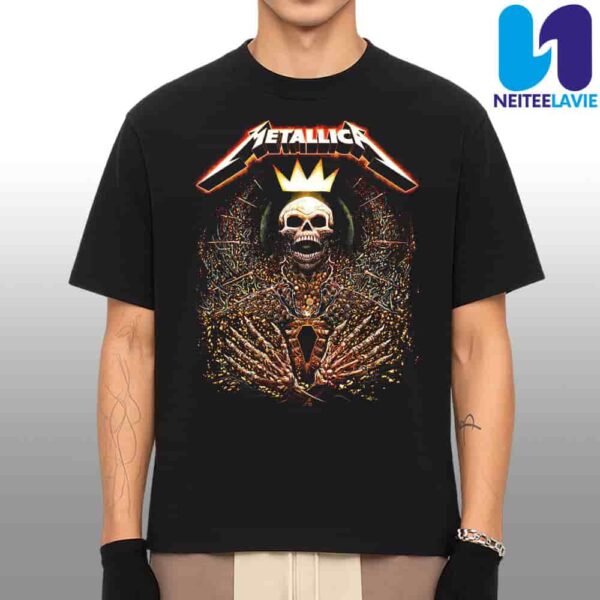 Metallica M72 Charlotte Pop-up Poster North American Tour 2025 In Charlotte NC On May 31st At Bank Of America Stadium Merchandise Unisex T-Shirt
