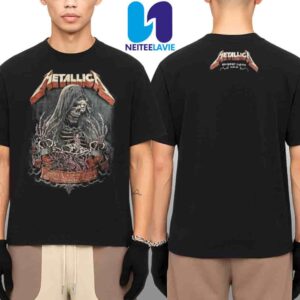 Metallica M72 Landover Exclusive Tee World Tour 2025 In Landover Maryland On May 28 At Northwest Stadium Merch Two Sided Unisex Shirt