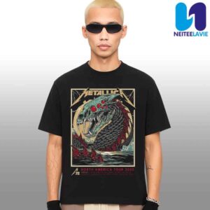 Metallica M72 North America Tour 2025 Merchandise Unisex T-Shirt