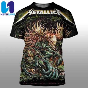 Metallica M72 Toronto World Tour 2025 in April 24 26 2025 at Rogers Centre Canada All Over Print Shirt