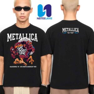 Metallica M72 Virginia Tech 2025 In Blacksburg VA At Lane Stadium On May 7 2025 HokieBird Merchandise T-Shirt