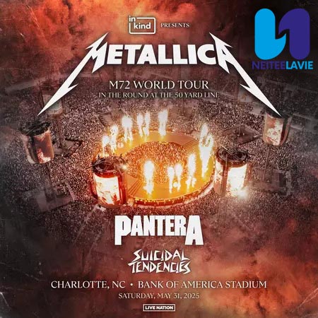 Metallica M72 World Tour Charlotte 2025
