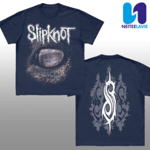Midnight Blue Featuring Slipknot Eye Merchandise Unisex T-Shirt