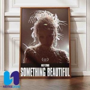 Miley Cyrus Something Beautiful Album Music Poster Exclusively Home Decor Poster Canvas
