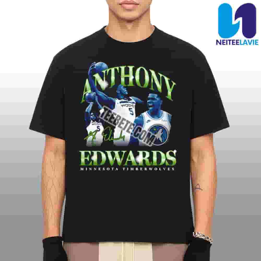 Minnesota Timberwolves Anthony Edwards Player Merchandise Unisex T-Shirt Minnesota Timberwolves Anthony Edwards Player Merchandise Unisex T-Shirt