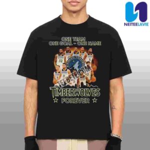 Minnesota Timberwolves Forever One Team One Goal NBA Playoffs 2025