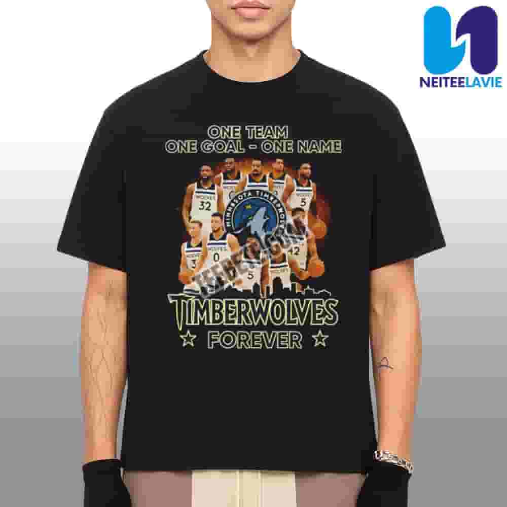 Minnesota Timberwolves Forever One Team One Goal NBA Playoffs 2025 Minnesota Timberwolves Forever One Team One Goal NBA Playoffs 2025