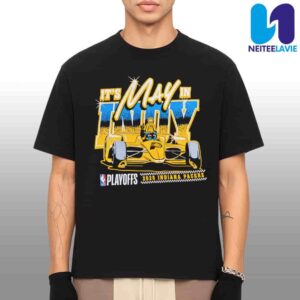 NBA Playoffs Indiana Pacers It’s May in Indy 2025 Essential Merchandise Unisex T-Shirt