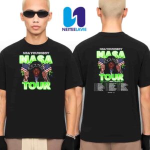 NBA YoungBoy MASA Tour Dates 2025 With Deebaby EBK Jaaybo K3 Merchandise Unisex T-Shirt