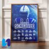 NFL Jacksonville Jaguars 2025 Schedule Season Home Decor Poster Canvas