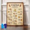 NFL New England Patriots 2025 Schedule Season Home Decor Poster Canvas