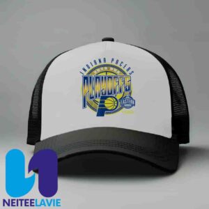 NBA Official Indiana Pacers 2025 Playoffs Classic Trucker Hat