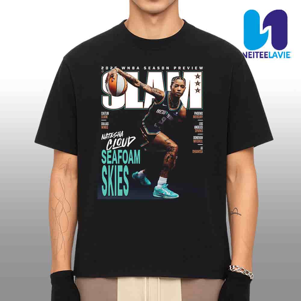 Natasha Cloud Seafoam Skies 2025 WNBA Season Slam 256 Merchandise Unisex T-Shirt Natasha Cloud Seafoam Skies 2025 WNBA Season Slam 256 Merchandise Unisex T-Shirt