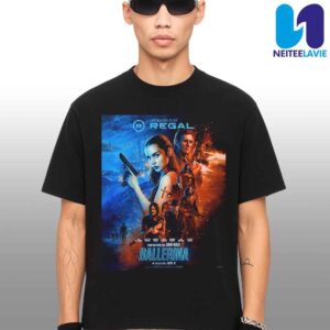 New Poster For John Wick Ballerina In Theaters On June 6 2025 T-Shirt