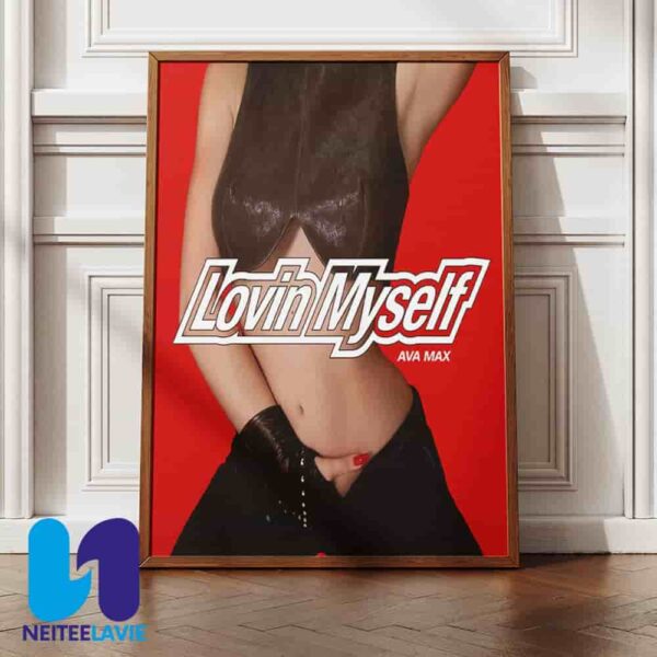 New Single Lovin Myself By Ava Max Release On May 29th 2025 Home Decor Poster Canvas