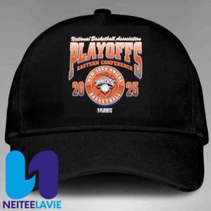 New York Knicks 2025 NBA Playoffs Easterm Conference Classic Snapback Hat-cap