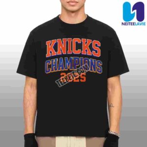 New York Knicks Champions NBA Playoffs 2025 Essential Unisex T-Shirt