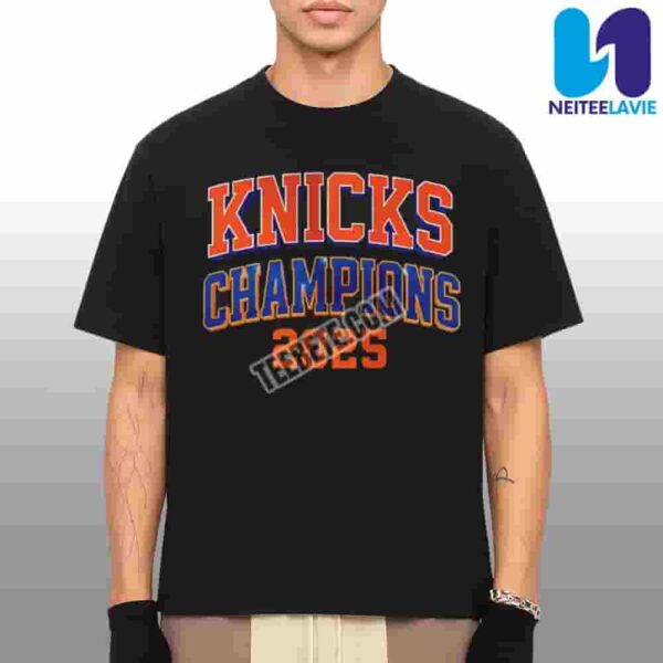 New York Knicks Champions NBA Playoffs 2025 Essential Unisex T-Shirt