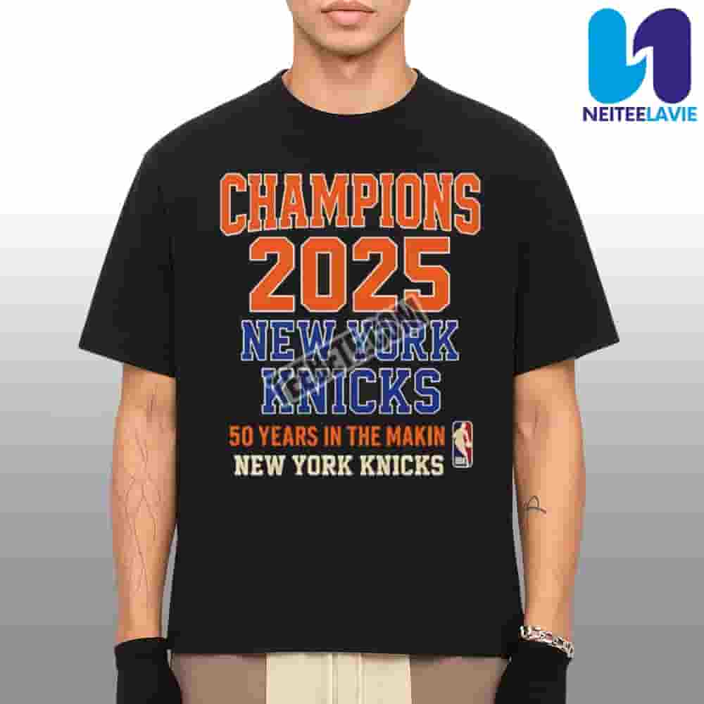 New York Knicks Champions NBA Playoffs 50 Years In The Making Essential Unisex T-Shirt New York Knicks Champions NBA Playoffs 50 Years In The Making Essential Unisex T-Shirt