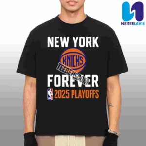 New York Knicks Forever NBA Playoffs 2025 Essential Unisex T-Shirt