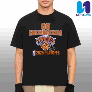 New York Knicks Go Knickerbockers NBA Playoffs 2025 Essential Unisex T-Shirt