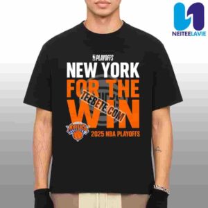 New York Knicks NBA Playoffs 2025 For The Win Essential Unisex T-Shirt