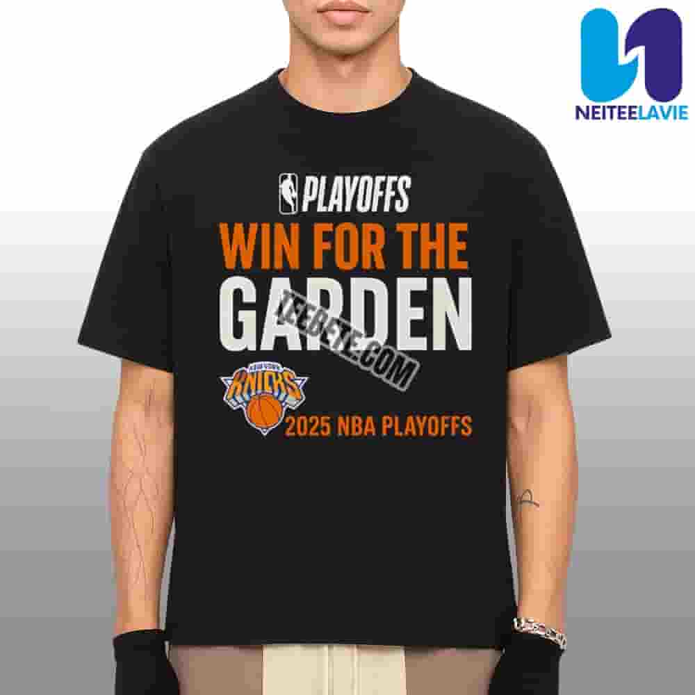 New York Knicks Win For The Garden NBA Playoffs 2025 Essential Unisex T-Shirt New York Knicks Win For The Garden NBA Playoffs 2025 Essential Unisex T-Shirt