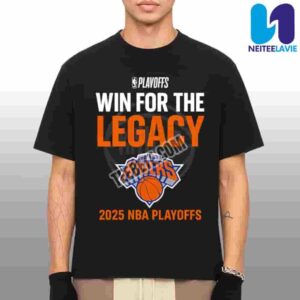 New York Knicks Win For The Legacy NBA Playoffs 2025 Essential Unisex T-Shirt