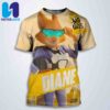 Official Poster Doom The Bad Guys 2 All Over Print T-Shirt