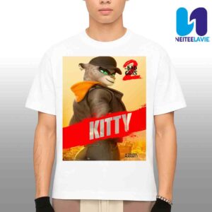 Official Poster Kitty The Bad Guys 2 Merchandise Unisex T-Shirt