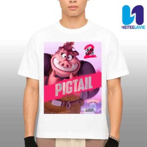 Official Poster Pigtail The Bad Guys 2 Merchandise Unisex T-Shirt