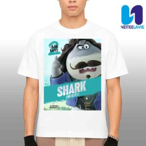 Official Poster Shark The Bad Guys 2 Merchandise Unisex T-Shirt