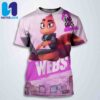 Official Poster Snake The Bad Guys 2 All Over Print T-Shirt