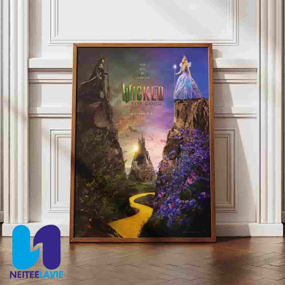 Official Poster Wicked For Good You Will Be Changed Release In Theaters On November 21 2025 Home Decor Poster Canvas Official Poster Wicked For Good You Will Be Changed Release In Theaters On November 21 2025 Home Decor Poster Canvas